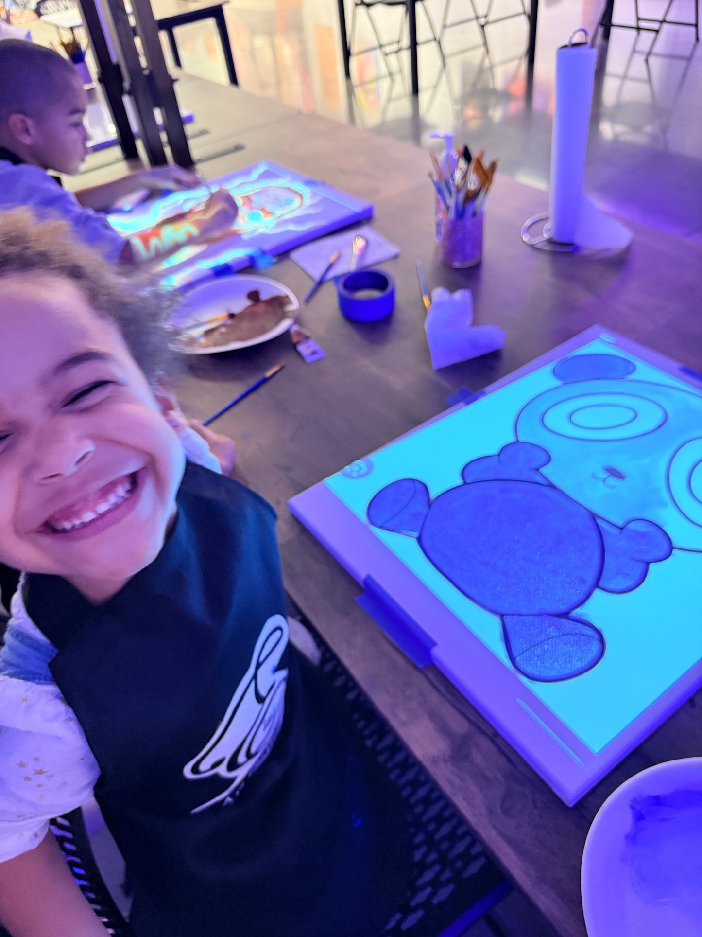 Project and Paint your Selfies